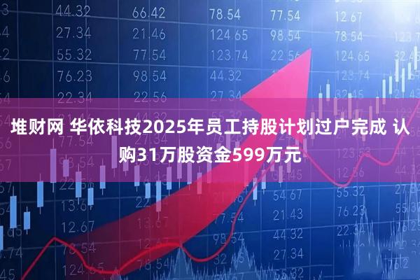 堆财网 华依科技2025年员工持股计划过户完成 认购31万股资金599万元